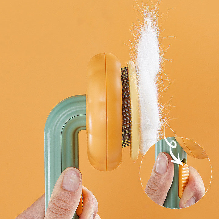 Zelfreinigende Slicker Borstel voor Katten & Honden