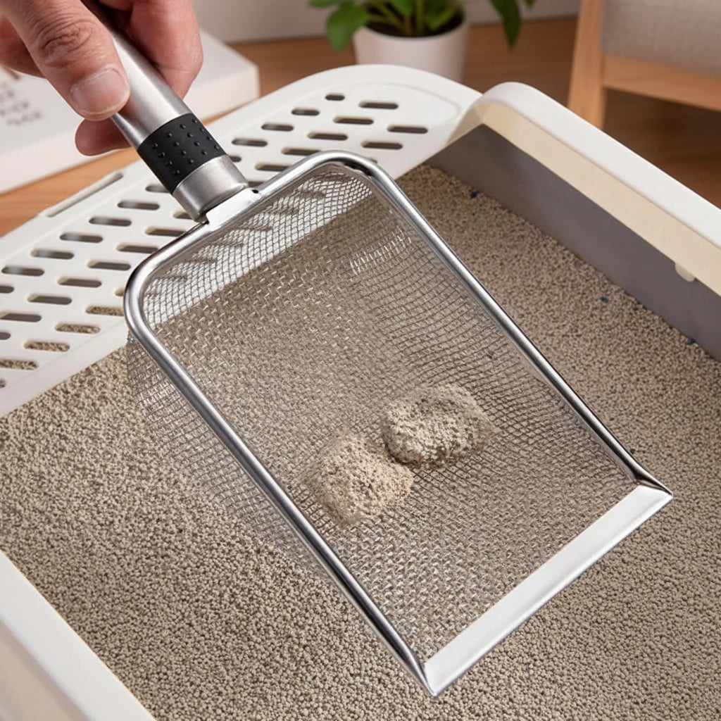 Premium RVS Kattenbakschep