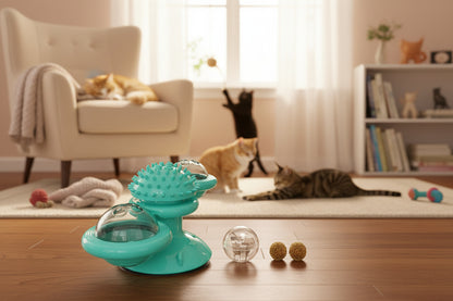 Interactieve Katten Spinner