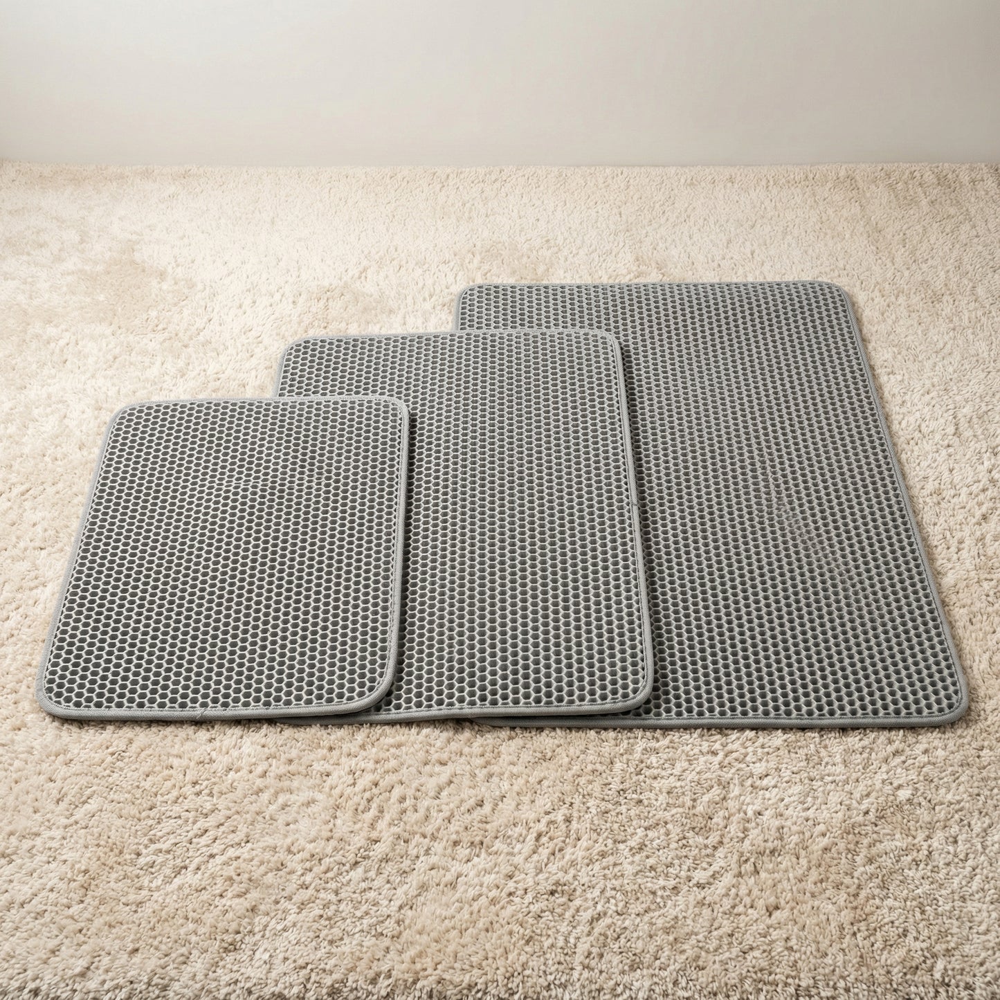 Premium Dubbel Laags Kattenbakmat – Waterdicht & Antislip