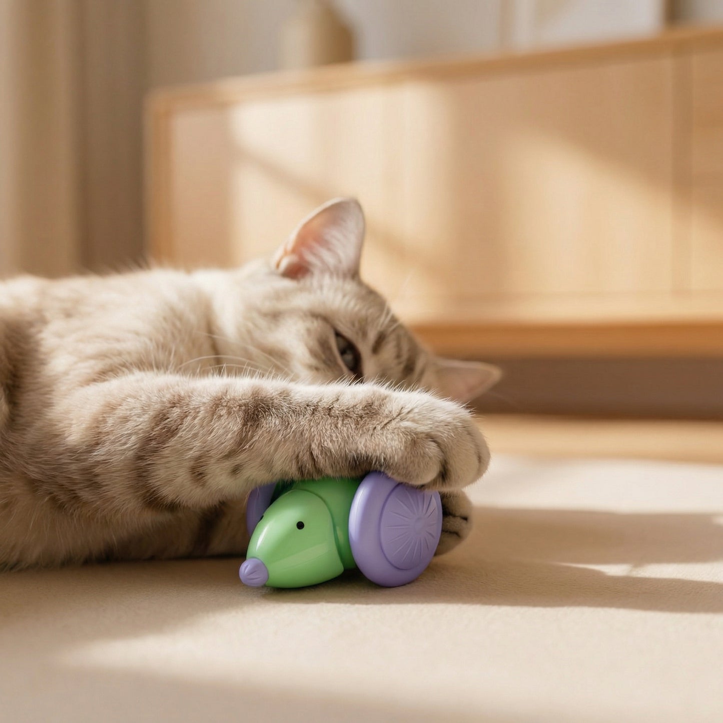 Interactief kattenspeeltje